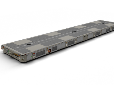 Heavy-duty platform transporter SFX for very long and heavy loads up to 150 t